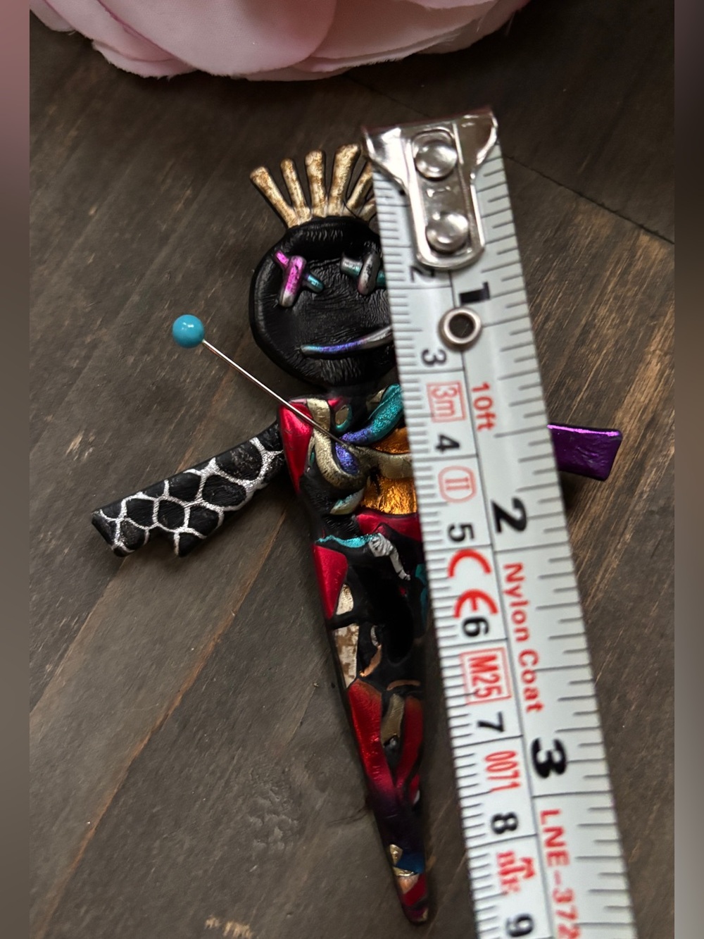 Lucky Voodoo Doll Pin, Oscar of New Orleans - Picture 3 of 9